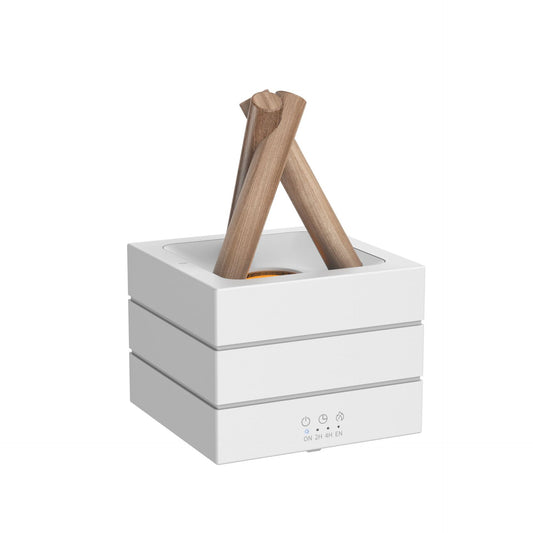 Aroma Diffuser met LED Vlam  2-in-1 Luchtbevochtiger & Geurverspreider