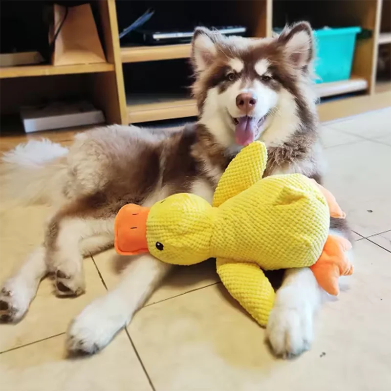 🦆 Interactief Eendenspeeltje voor Honden met Geluid