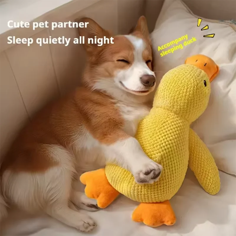 🦆 Interactief Eendenspeeltje voor Honden met Geluid