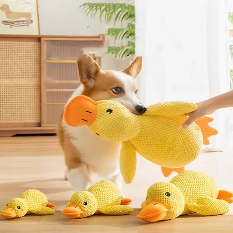 🦆 Interactief Eendenspeeltje voor Honden met Geluid