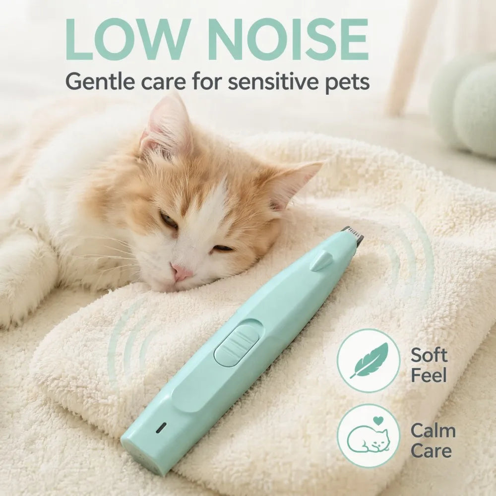 🐾 Oplaadbare Paw Trimmer voor Honden & Katten