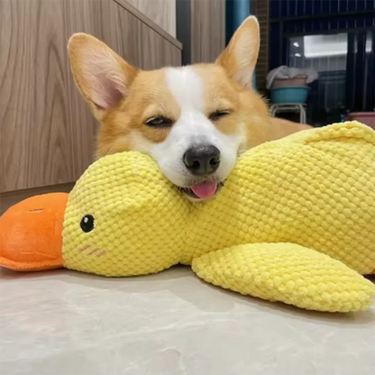 🦆 Interactive Duck Dog Toy with Sound