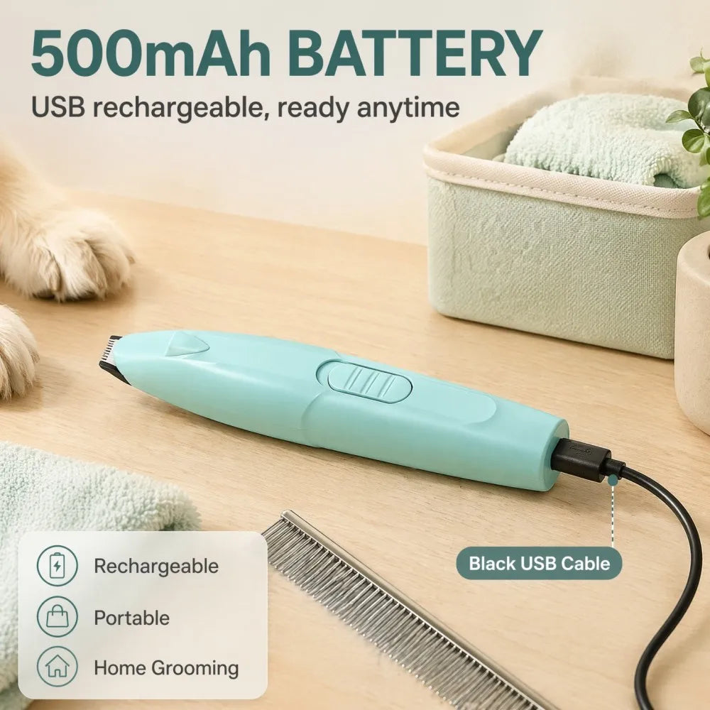 🐾 Oplaadbare Paw Trimmer voor Honden & Katten