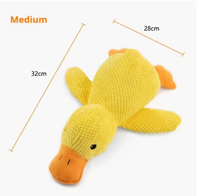 🦆 Interactive Duck Dog Toy with Sound